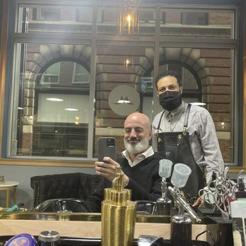 Marvelous Barber Lounge - I did the steam on the face, hots towels, cold towels, razor sharp lines and perfectly shaped beard! The Ultimate Grooming experience. - Barbers Near Me - Boston, Massachusetts