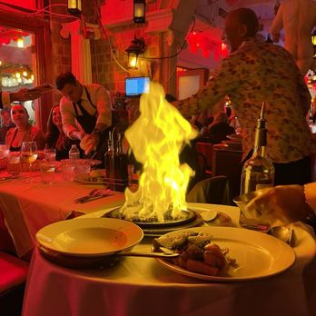Hosteria Romana - Flaming dish - Italian Near Me - Miami Beach, Florida Hosteria Romana - Flaming dish - Italian Near Me - Miami Beach, Florida