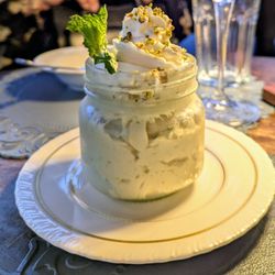 Pane e Vino - Pistachio custard - best dessert I've had this year!