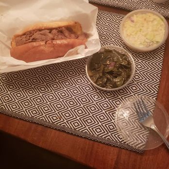 It's In The Sauce BBQ - Tritip and collard greens. - Barbeque Near Me - Oxnard, California