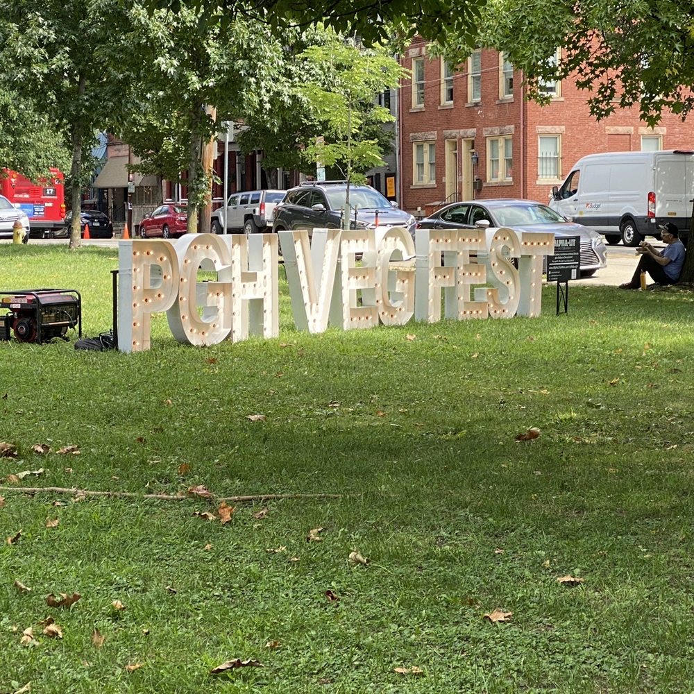 Allegheny Commons-East - VegFest sign - Apartments Near Me - Pittsburgh, Pennsylvania Allegheny Commons-East - VegFest sign - Apartments Near Me - Pittsburgh, Pennsylvania