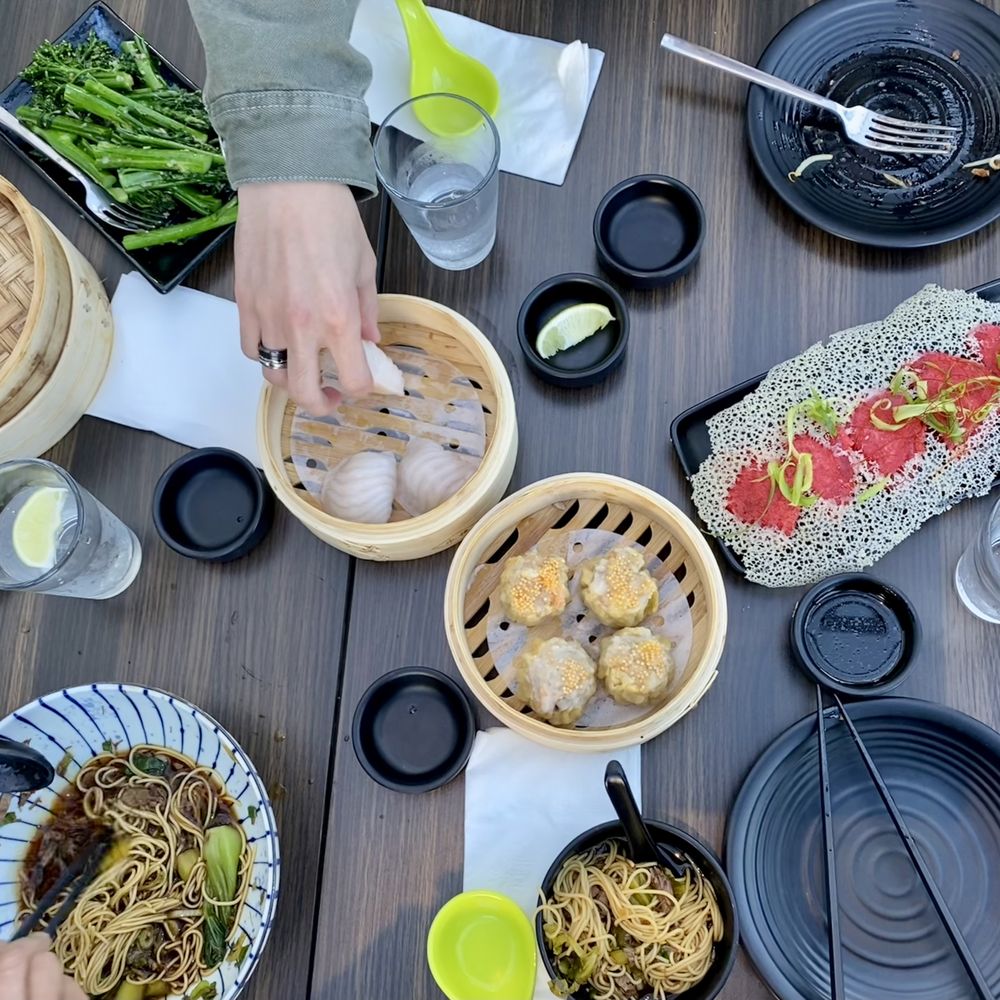 Dumpling Time - BROCCOLINI, HAR GOW, PORK & SHRIMP SIU MAI, CHICKEN GYOZA, BEEF NOODLE SOUP - Dim Sum Near Me - Palo Alto, California Dumpling Time - BROCCOLINI, HAR GOW, PORK & SHRIMP SIU MAI, CHICKEN GYOZA, BEEF NOODLE SOUP - Dim Sum Near Me - Palo Alto, California