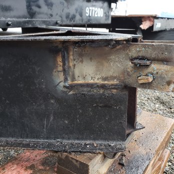 Weld-Tech Fabrication - Field repair of a trailer hitch. - Metal Fabricators Near Me - Rochester, Washington Weld-Tech Fabrication - Field repair of a trailer hitch. - Metal Fabricators Near Me - Rochester, Washington