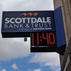 Scottdale Bank & Trust Company - New Clock