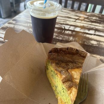 Sinfull Bakery - Broccoli and cheddar quiche - Bakeries Near Me - Houston, Texas