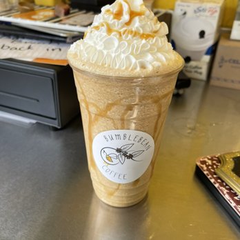 Bumblebean Coffee - Battle Ground - Blended caramel coffee - Coffee & Tea Near Me - Battle ground , Washington Bumblebean Coffee - Battle Ground - Blended caramel coffee - Coffee & Tea Near Me - Battle ground , Washington