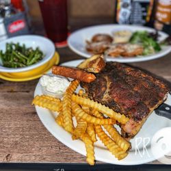 Branch House Tavern - 1/2 Rack of Pork Ribs (no sauce)