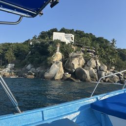 We saw the place while fishing the day before.