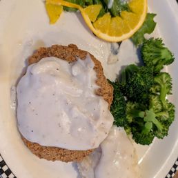 Something less country fried steak Something less country fried steak