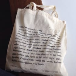 FEE Concept Store + Cafe - FEE tote bag