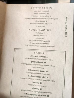 Menu photo 2 Wine Shop Old Village Mount Pleasant, SC Menu photo 2 Wine Shop Old Village Mount Pleasant, SC