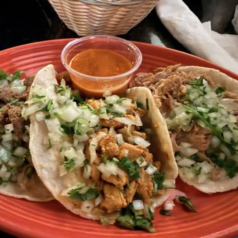 Los Amigos Bar & Grill - 8/4/26: Taco Tuesday Special $2.25 each. Soft tacos. (Left: carne asada; middle: chicken; right: carnitas). My favorite is the carnitas - Mexican Near Me - Burbank, California Los Amigos Bar & Grill - 8/4/26: Taco Tuesday Special $2.25 each. Soft tacos. (Left: carne asada; middle: chicken; right: carnitas). My favorite is the carnitas - Mexican Near Me - Burbank, California