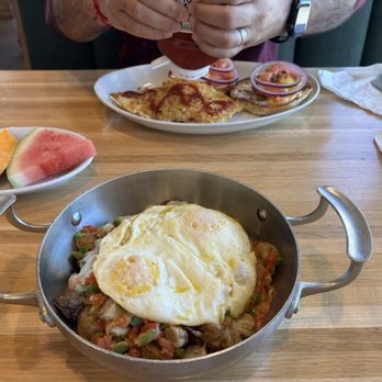 Whidbey's A Daytime Eatery - Smoked Salmon Benny and Savory Sunrise Breakfast Bowl - Breakfast & Brunch Near Me - Enterprise, Nevada