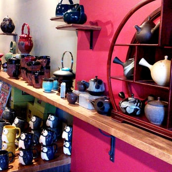 The Naked Leaf - a variety of teapots on shelves - Coffee & Tea Supplies Near Me - Calgary, Alberta The Naked Leaf - a variety of teapots on shelves - Coffee & Tea Supplies Near Me - Calgary, Alberta