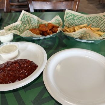 Wingstop - Minus a guest....but the meal was great. - Chicken Wings Near Me - Springfield, Missouri