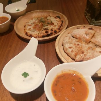Indian Accent - Paneer kulcha, chicken kulcha, dal, raita - Indian Near Me - New York, New York Indian Accent - Paneer kulcha, chicken kulcha, dal, raita - Indian Near Me - New York, New York