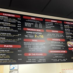 LawLers Barbecue - Menu