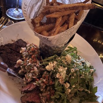 The Claremont Tavern - Chimmichurri Steak Frites 8/10 - American Near Me - Bernardsville, New Jersey The Claremont Tavern - Chimmichurri Steak Frites 8/10 - American Near Me - Bernardsville, New Jersey