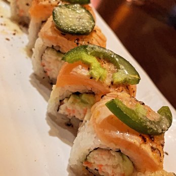 Hoshi Sushi - Seared Salmon Sushi - Sushi Bars Near Me - Fullerton, California