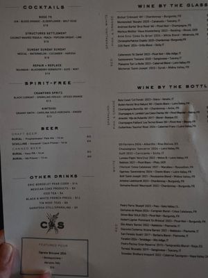 Menu photo 1 Crawford & Son Raleigh, NC