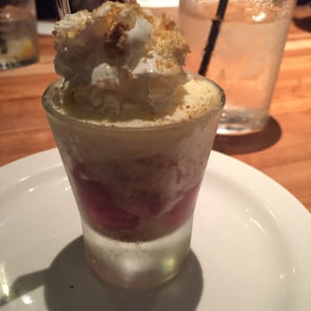 Cheddar's Scratch Kitchen - The mini strawberry cheesecake. - American Near Me - Orlando, Florida