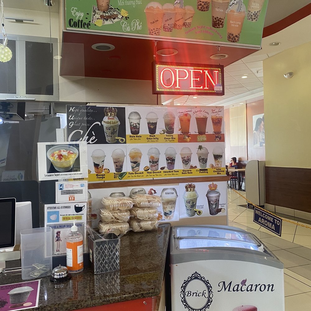 Aroma Coffee and Snacks - Desserts Near Me - Milpitas, California