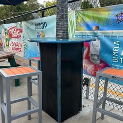 The Blue Marlin Tiki Bar - Seating area