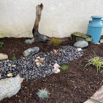Root & Crown Landscape - a small garden with rocks and plants - Landscaping Near Me Root & Crown Landscape - a small garden with rocks and plants - Landscaping Near Me