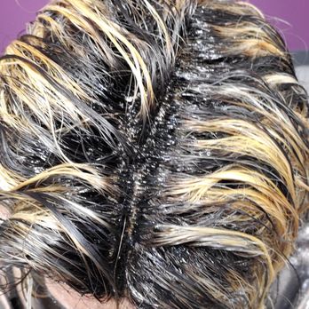 Hair X Julie - And I don't have an idea why she put black hair color - Hair Stylists Near Me - Bakersfield, California Hair X Julie - And I don't have an idea why she put black hair color - Hair Stylists Near Me - Bakersfield, California