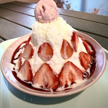 Sunny Tea Studio - Strawberry Shaved Ice - Shaved Ice Near Me - Fullerton, California Sunny Tea Studio - Strawberry Shaved Ice - Shaved Ice Near Me - Fullerton, California