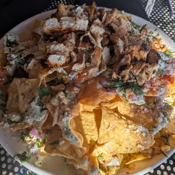 Redbird Scratch Kitchen + Bar - Sam Hughes - Elite nachos with pollo asado - Cocktail Bars Near Me - Tucson, Arizona Redbird Scratch Kitchen + Bar - Sam Hughes - Elite nachos with pollo asado - Cocktail Bars Near Me - Tucson, Arizona