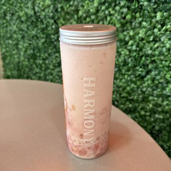 Harmony Tea Shoppe - 6. Watermelon Sago - Bubble Tea Near Me - Rancho Cucamonga, California
