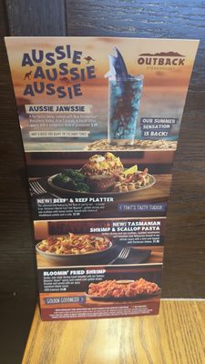 Menu photo 5 Outback Steakhouse Oklahoma City, OK Menu photo 5 Outback Steakhouse Oklahoma City, OK