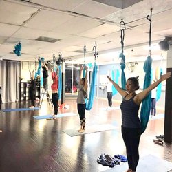 Get Fit Factory - Adult Aerial Yoga Class