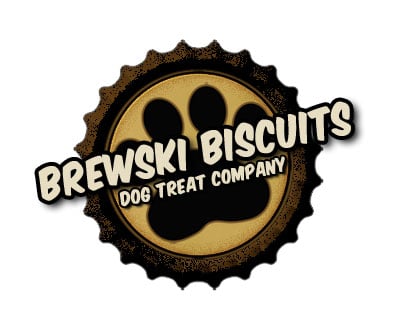 Brewski Biscuits Dog Treat Company Logo