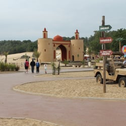 La Mer de Sable - Assim que se entra no parque