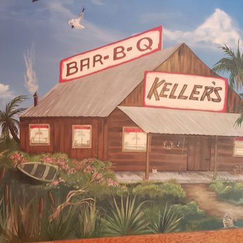 Keller's BBQ - a painting of a restaurant - Barbeque Near Me - Altamonte Springs, Florida