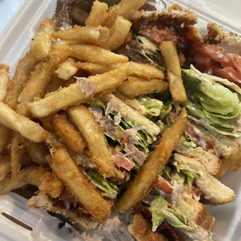 BLT's Breakfast Lunch & Takeout - Tuna Club Sandwich - Breakfast & Brunch Near Me - Lynn, Massachusetts