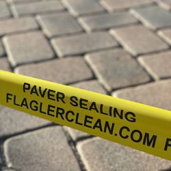 Flagler Clean and Seal - Caution! Don't drive on that beautiful driveway!