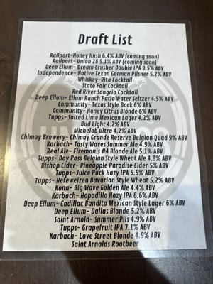 Menu photo 8 Union 28 Tap House Midlothian, TX Menu photo 8 Union 28 Tap House Midlothian, TX