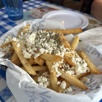 Kavos Grill - Greek fries with feta - Greek Near Me - Nyack, New York