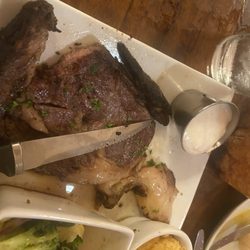 Ledger’s Steakhouse & Grille - We paid for a lot of fat.   Do better Ledgers