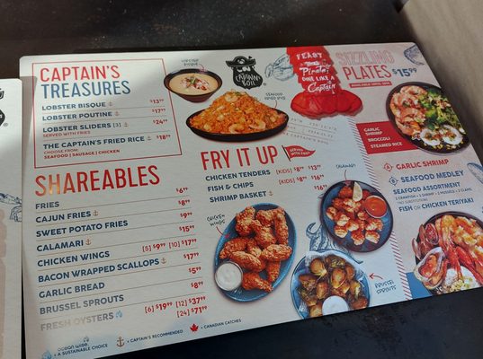 Menu photo 1 The Captain's Boil Toronto, ON Menu photo 1 The Captain's Boil Toronto, ON