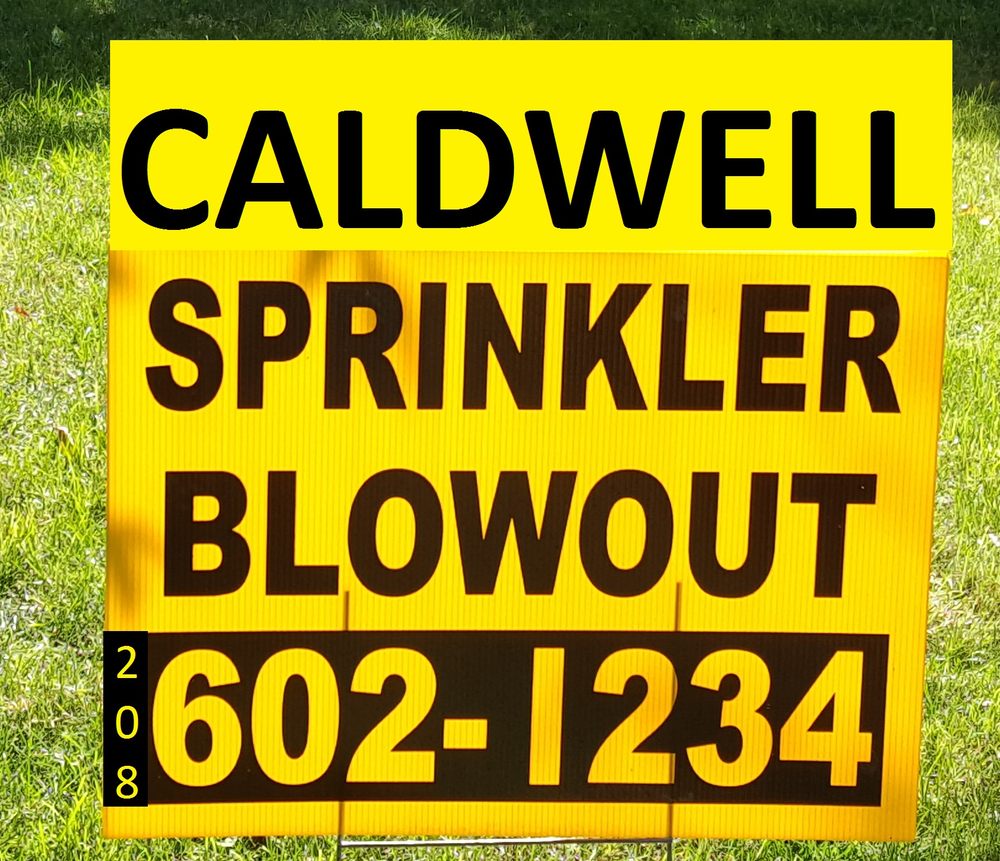 SPRINKLER BLOWOUT Updated August 2024 Caldwell, Idaho Irrigation