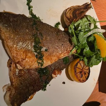 Chica Miami - Sea Bass a la Plancha - Latin American Near Me - Miami, Florida Chica Miami - Sea Bass a la Plancha - Latin American Near Me - Miami, Florida