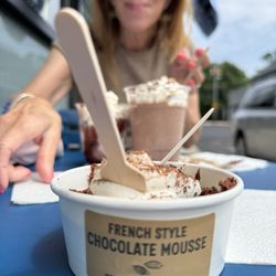 Gansett Craft Chocolate - Made all the French style chocolate mousse