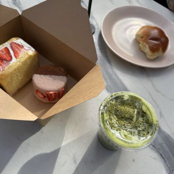 Asa Bakery & Cafe - fruit sando, strawberry naruto croissant, tiramisu matcha,  custard cream pan - Bakeries Near Me - San Diego, California