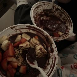 Paradise Island Smoothies and juices - Acai bowl, looked way better before we started eating!