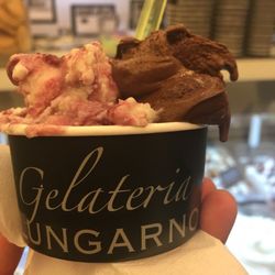 Gelateria Lungarno - Chocolate and cherry