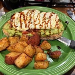 Fig Tree Cafe - Bruschetta Avocado Toast. Yes!